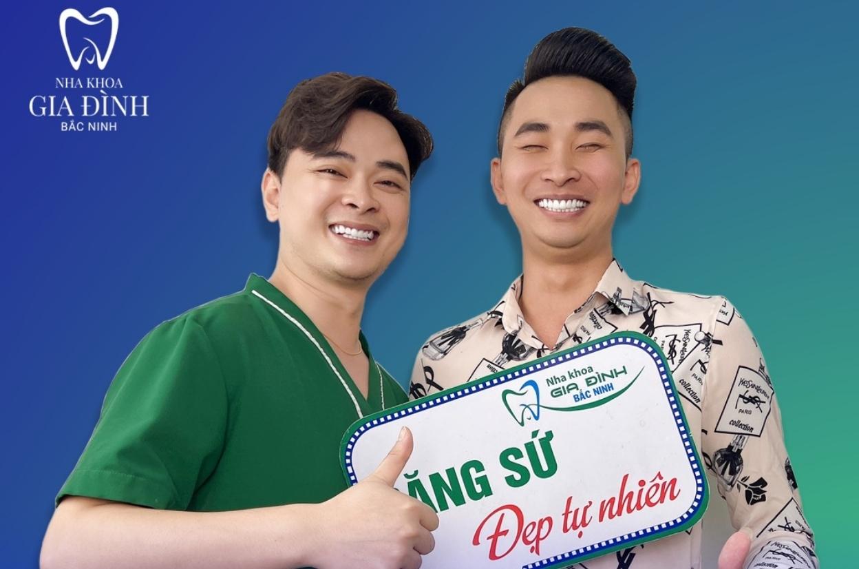 Khách hàng bọc răng sứ tại nha khoa gia đình bắc ninh