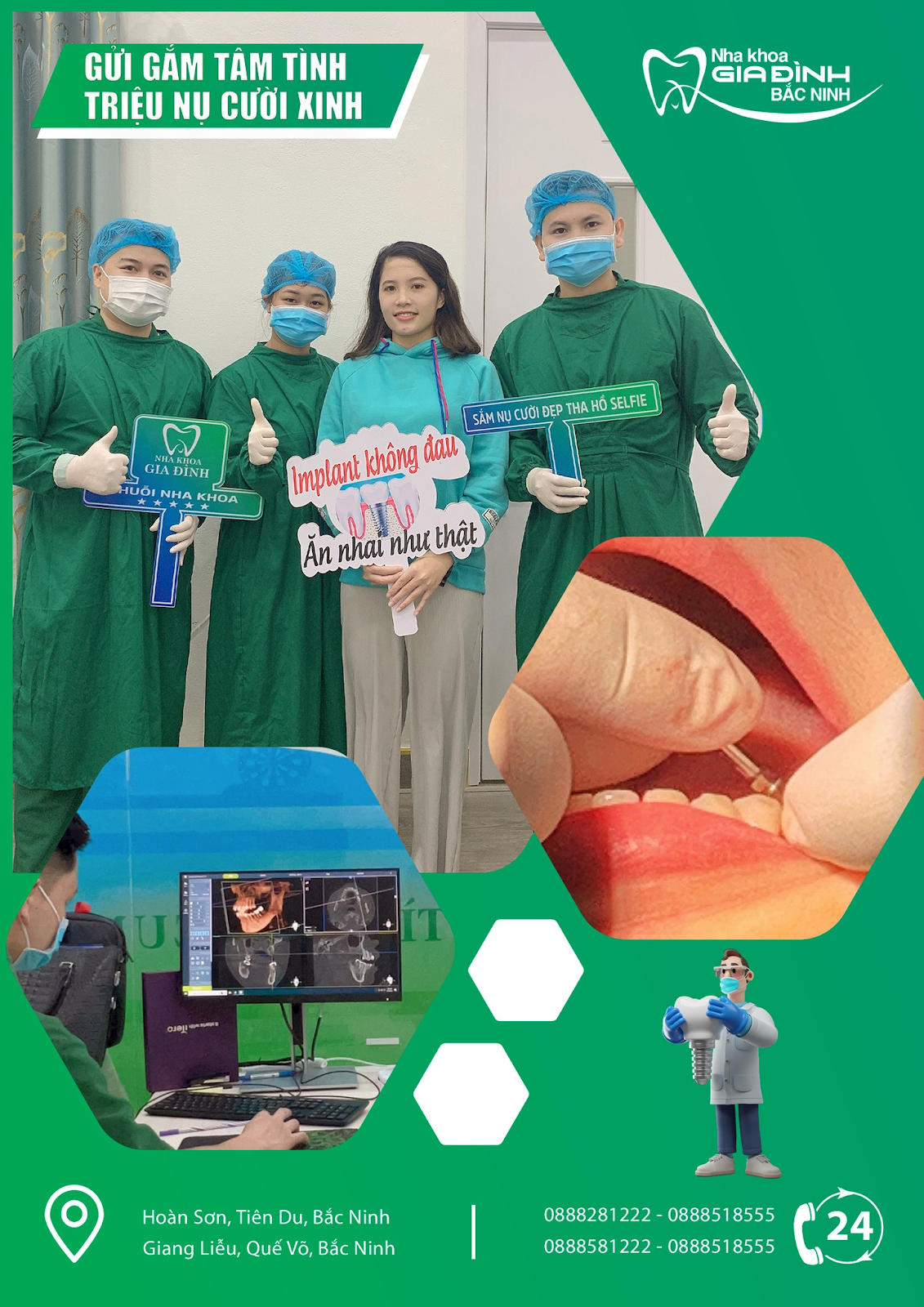 Trồng răng implant có nguy hiểm không và cần lưu ý những gì? 2 Implant - Phương pháp phục hình răng miệng hoàn hảo