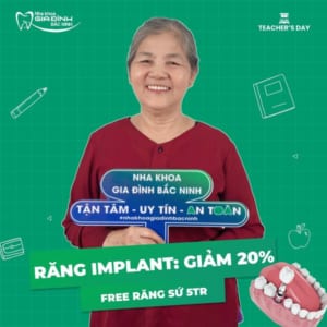 Tháng 11 này Nha Khoa Gia Đình đang có chương trình tri ân khách hàng cực hot cho các dịch vụ