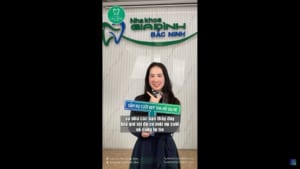 Tái khám sau 6 tháng làm răng sứ - Chia sẻ của chị Thu Hoài khách hàng Nha khoa gia đình Bắc Ninh