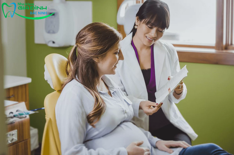 Có bầu tẩy trắng răng được không? - Chăm sóc răng an toàn 3 Thăm khám sức khỏe răng miệng định kỳ tại Nha khoa gia đình Bắc Ninh