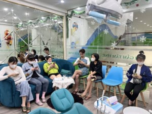 Không khí khám và làm đẹp thẩm mỹ răng tại Nha Khoa Gia Đình Bắc Ninh