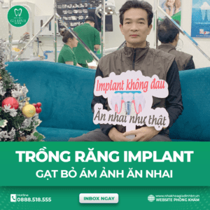 Trồng Implant cho người cao tuổi tại Bắc Ninh