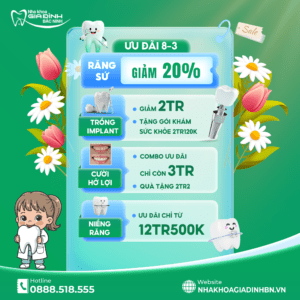 khuyến mại nha khoa 8/3 – Trao Yêu Thương, Gửi Trọn Nụ Cười Cho Phái Đẹp
